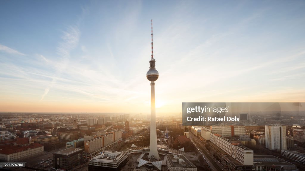 Urban skyline of Berlin