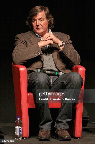 Actor Adriano Panatta attends the 'La Maglietta Rossa' Press Conference during Day 8 of the 4th International Rome Film Festival held at the...