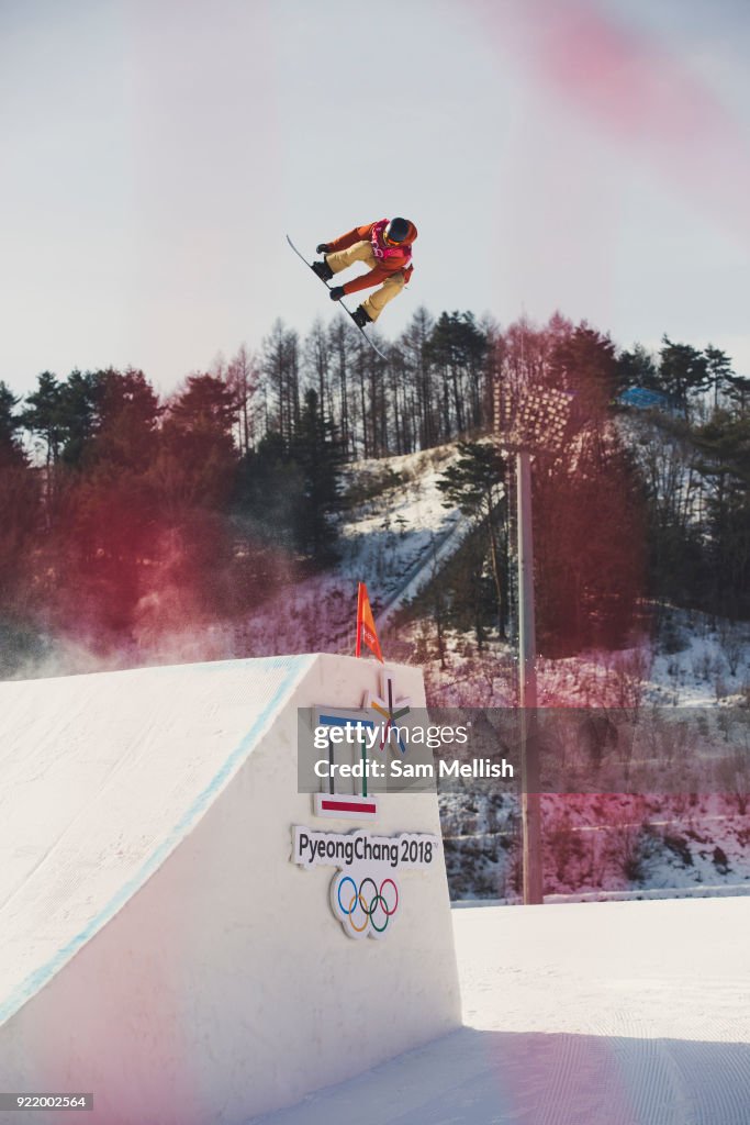 Pyeongchang 2018 Winter Olympics Men's Snowboard Big Air Qualification