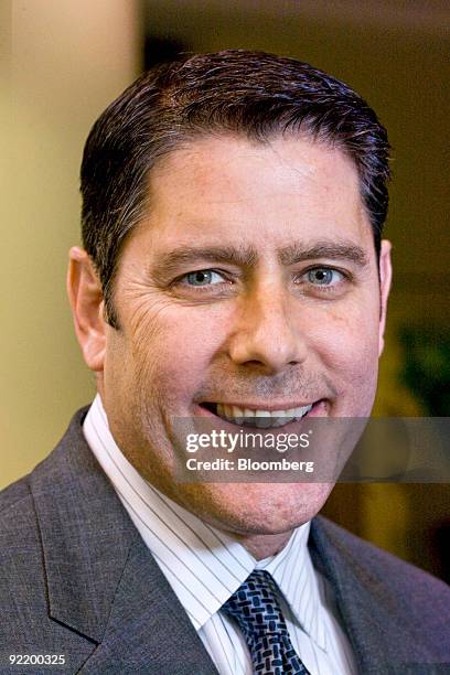 David Mondragon, president and chief executive officer of Ford Motor Co. Of Canada Ltd., stands for a photo during the Economic Edge '09 conference...