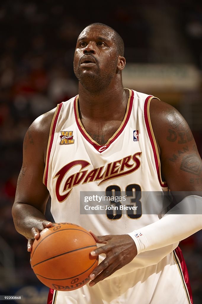 Cleveland Cavaliers Shaquille O Neal In Action Free Throw Vs News cleveland-cavaliers-shaquille-o-neal-in-action-free-throw-vs-news