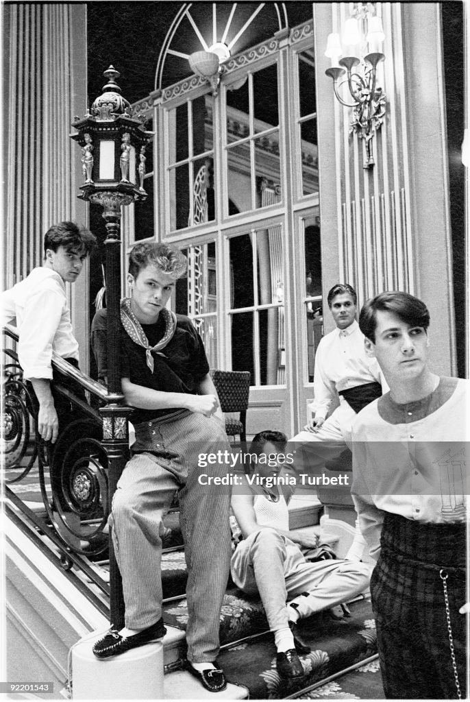 Spandau Ballet Posed At The Ritz Hotel