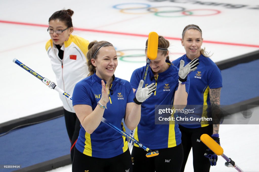 Curling - Winter Olympics Day 12