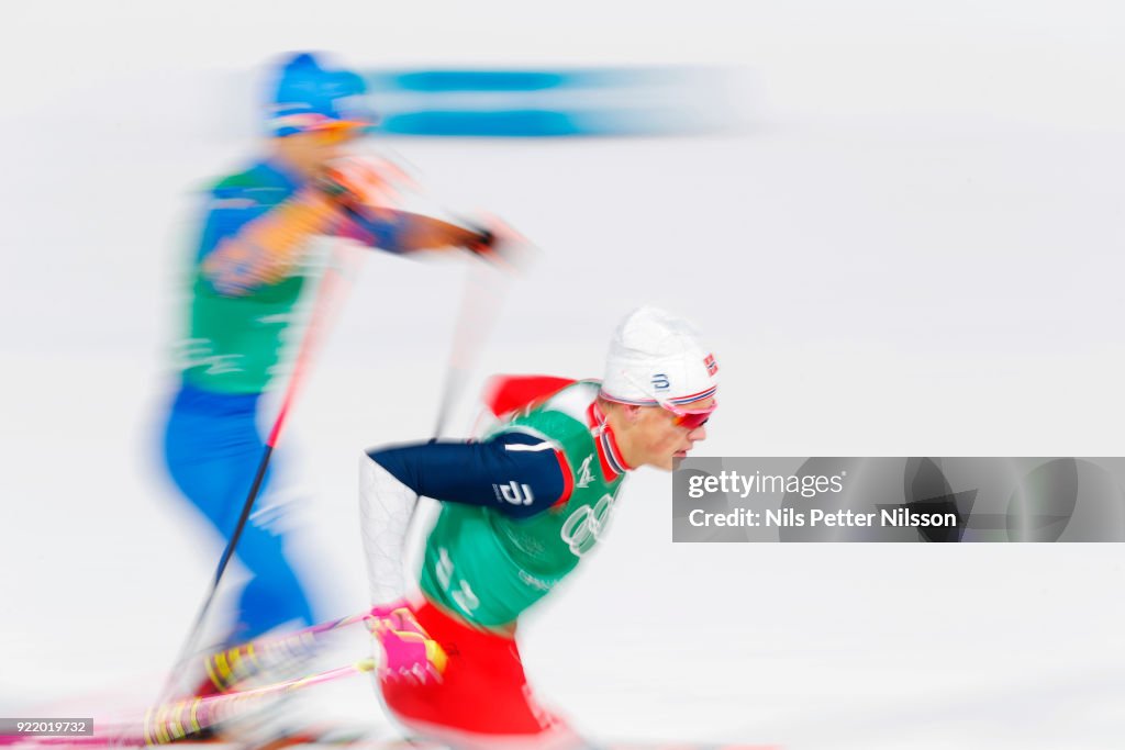 Cross-Country Skiing - Winter Olympics Day 12