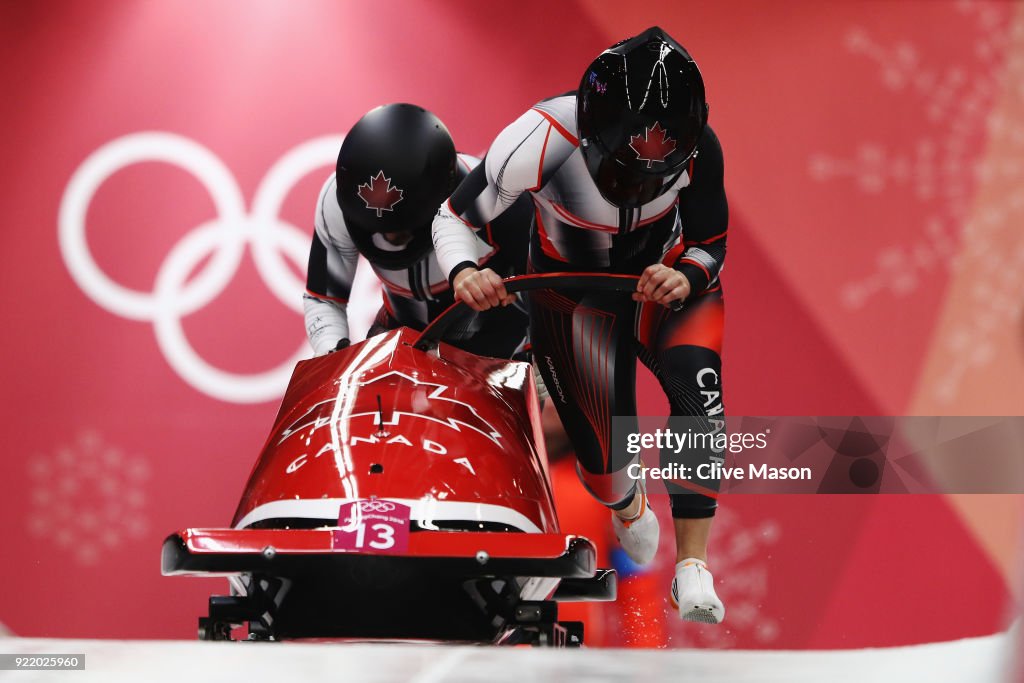 Bobsleigh - Winter Olympics Day 12