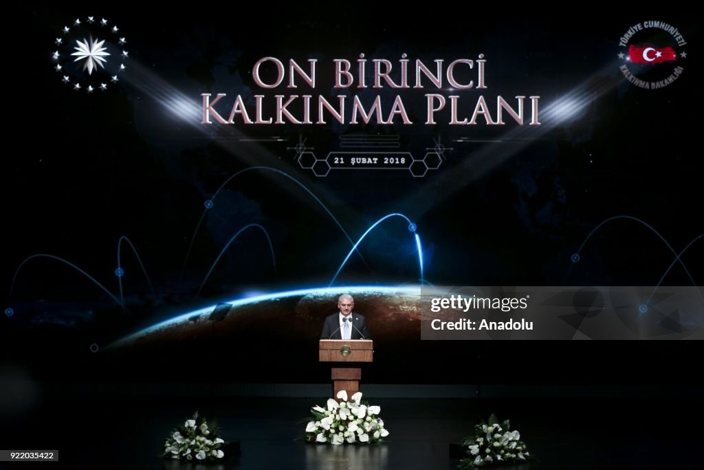 Prime Minister of Turkey Binali Yildirim...