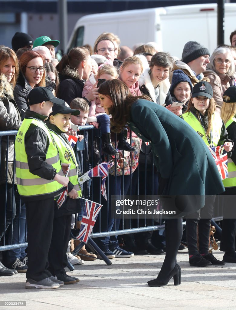 The Duke And Duchess of Cambridge Visit Sunderland