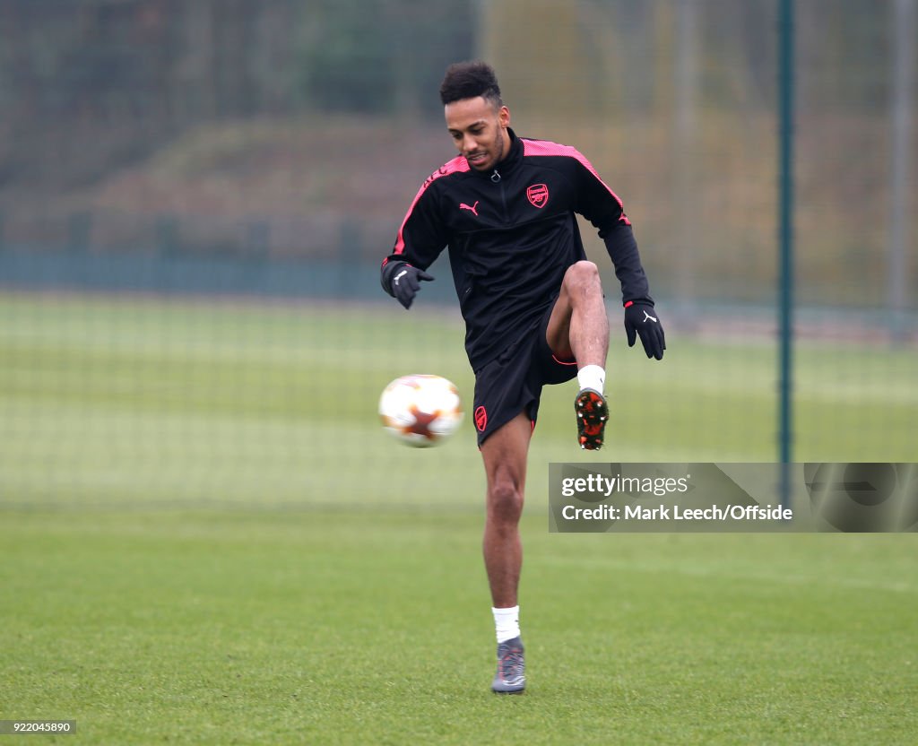 Arsenal Training and Press Conference