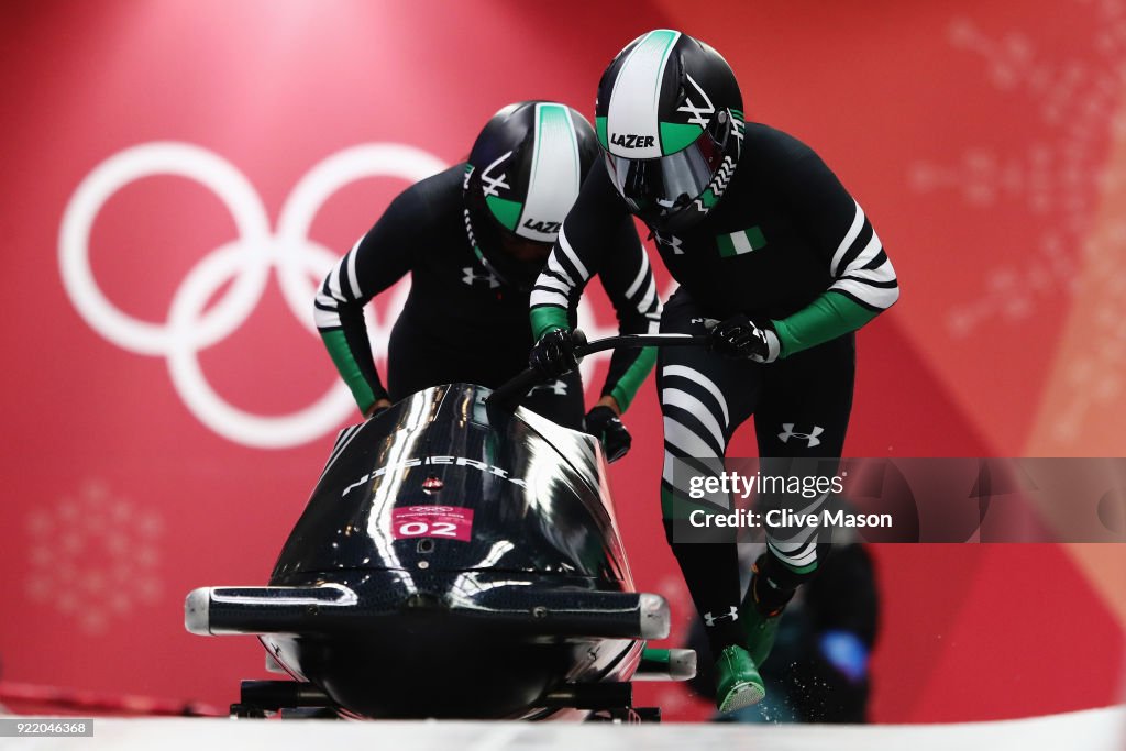 Bobsleigh - Winter Olympics Day 12