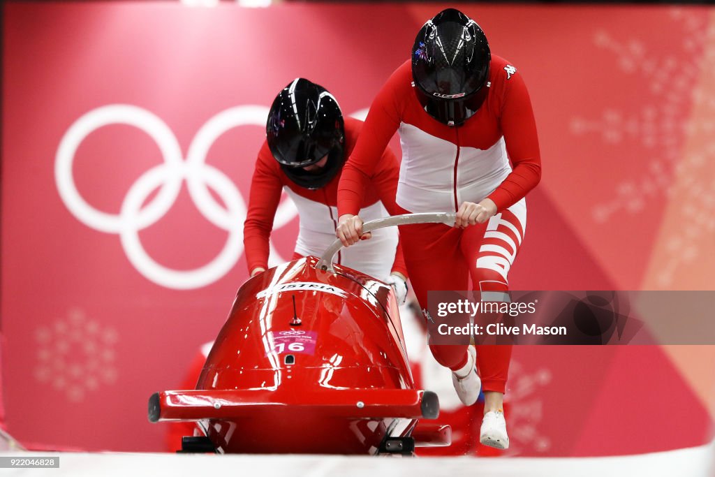 Bobsleigh - Winter Olympics Day 12