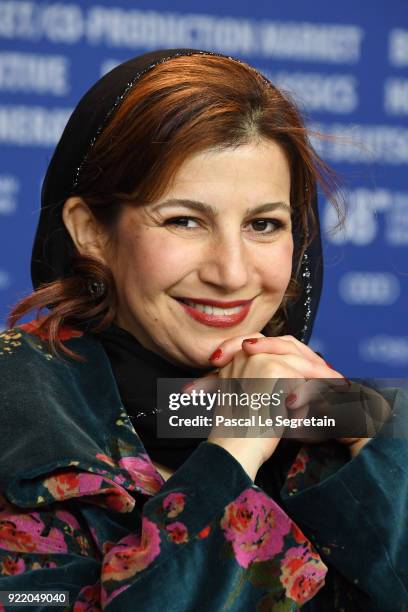 Leili Rashidi 40 Pig Press Conference 68th Berlinale International Film Festival ...