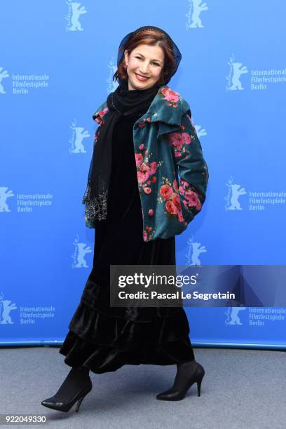 Leili Rashidi poses at the 'Pig' photo call during the 68th Berlinale International Film Festival Berlin at Grand Hyatt Hotel on February 21, 2018 in...