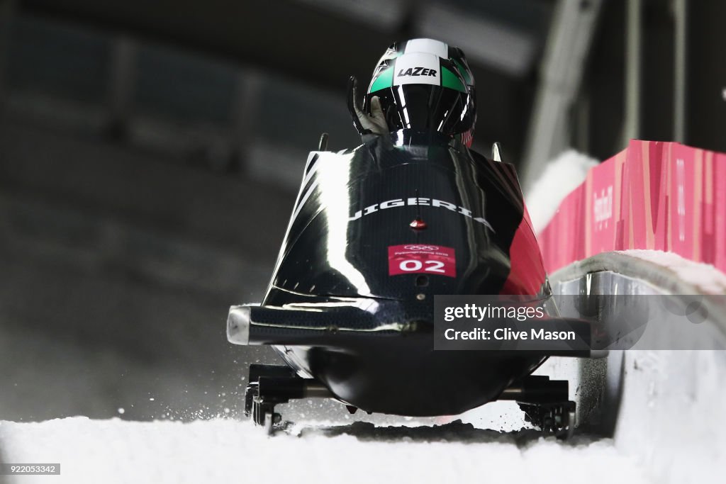 Bobsleigh - Winter Olympics Day 12