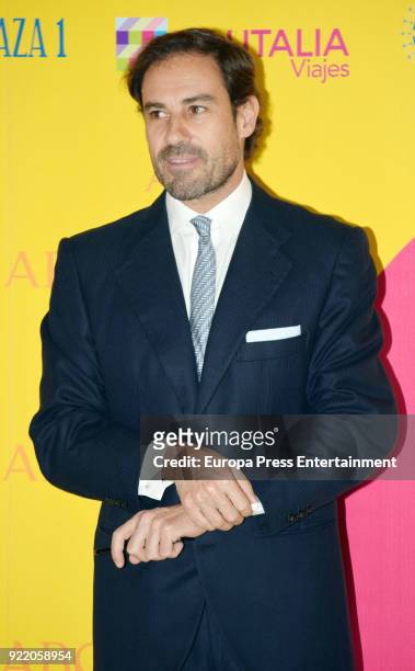 Miguel Baez El Litri attends the 'Premio Taurino ABC' awards at the ABC Library on February 20, 2018 in Madrid, Spain.
