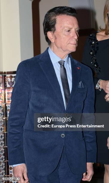 Jose Ortega Cano attends the 'Premio Taurino ABC' awards at the ABC Library on February 20, 2018 in Madrid, Spain.