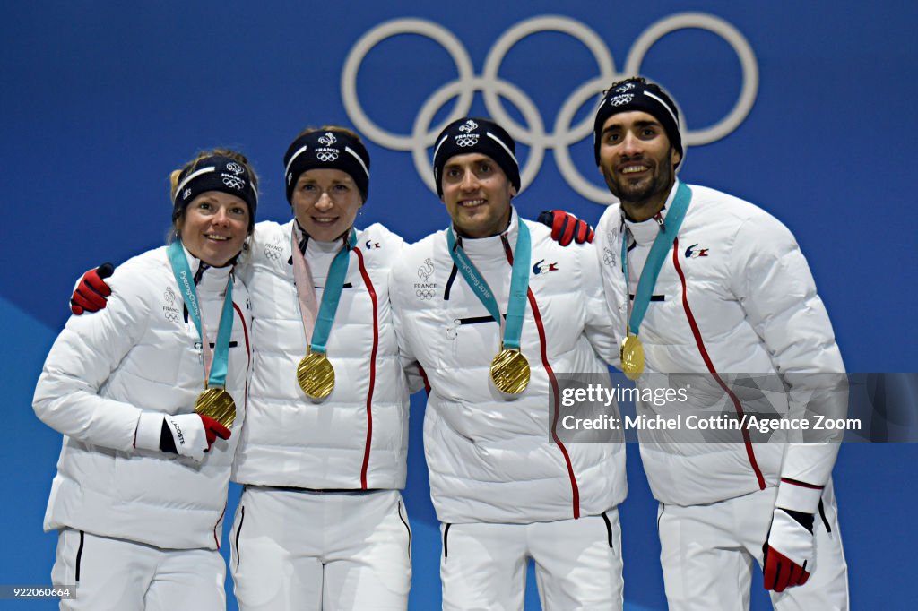 Medal Ceremony - Winter Olympics Day 12