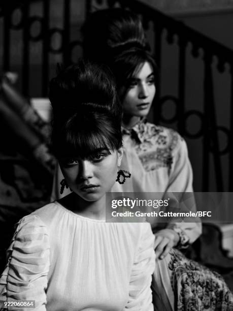 Model is seen at the Tata Naka Presentation during London Fashion Week February 2018 on February 20, 2018 in London, England.