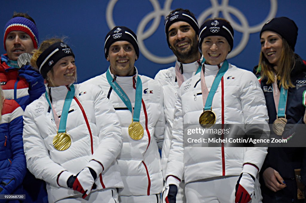 Medal Ceremony - Winter Olympics Day 12