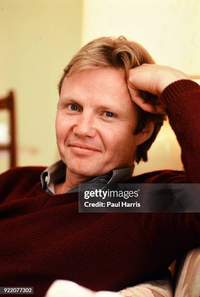 Joh Voight, during publicity interviews for his 1982 film Looking to Get Out, photographed March 23, 1982 at the Chateau Marmont Hotel, Los Angeles,...