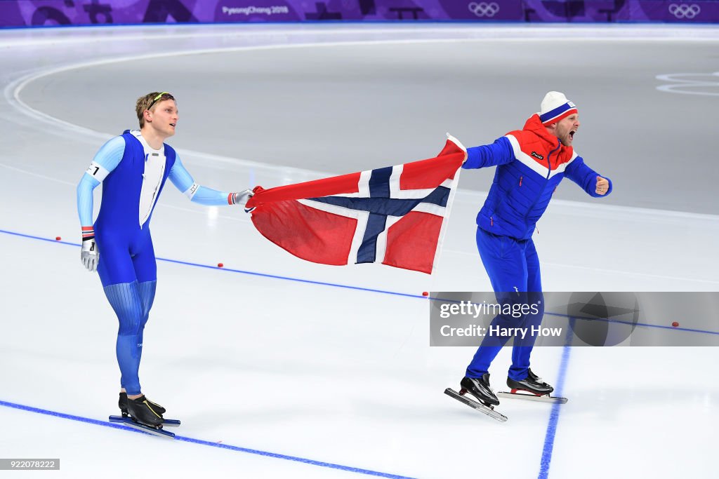 Speed Skating - Winter Olympics Day 12