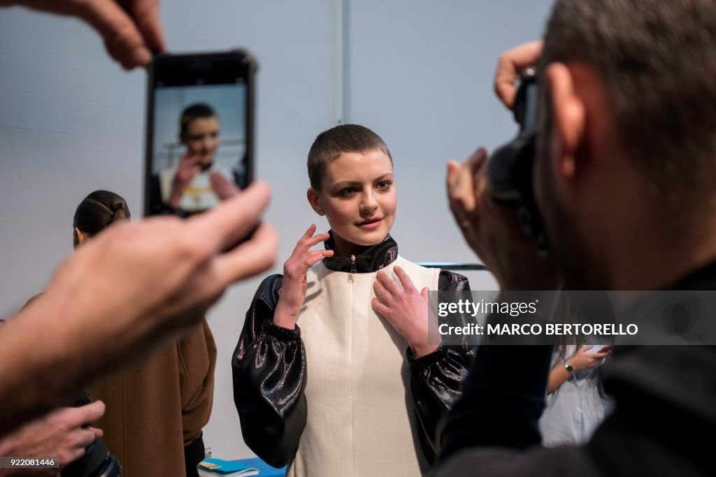 FASHION-ITALY-LUCIO VANOTTI-BACKSTAGE