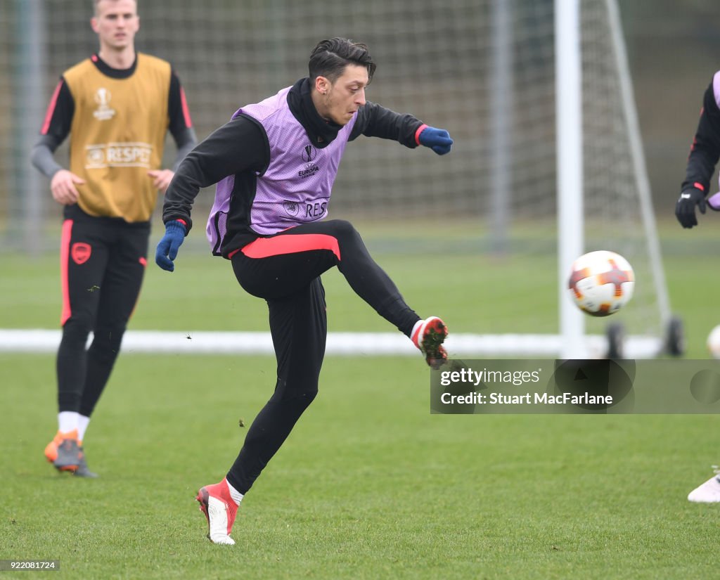 Arsenal Training and Press Conference