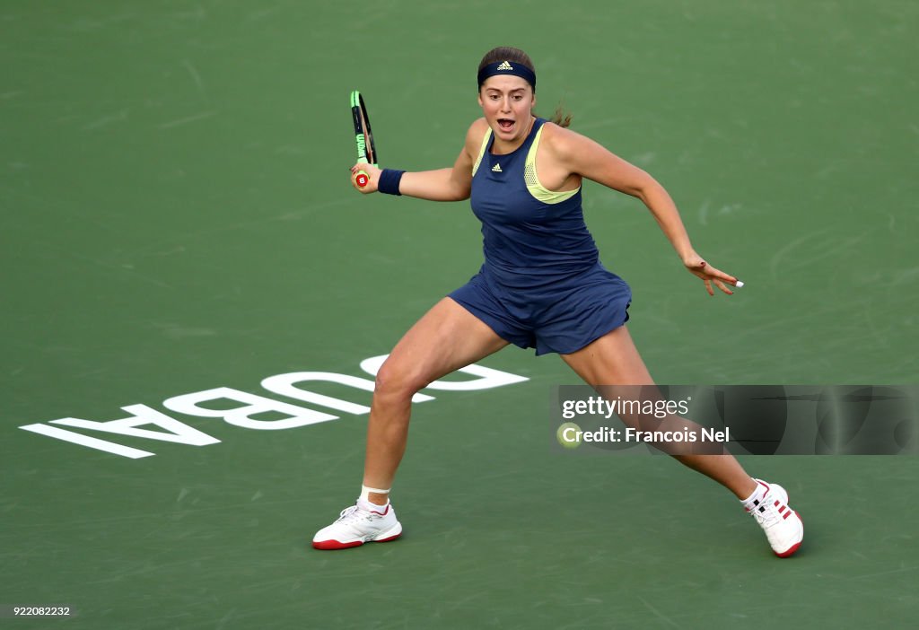 WTA Dubai Duty Free Tennis  Championship - Day Three