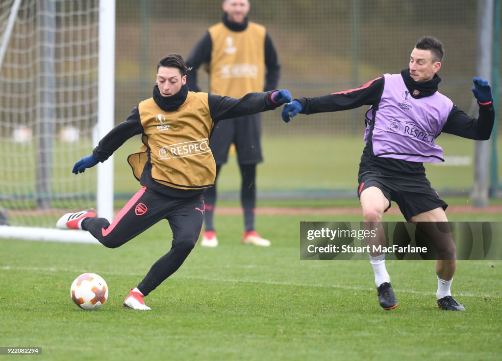 Arsenal Training and Press Conference