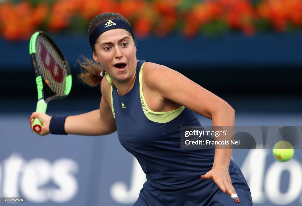 WTA Dubai Duty Free Tennis  Championship - Day Three