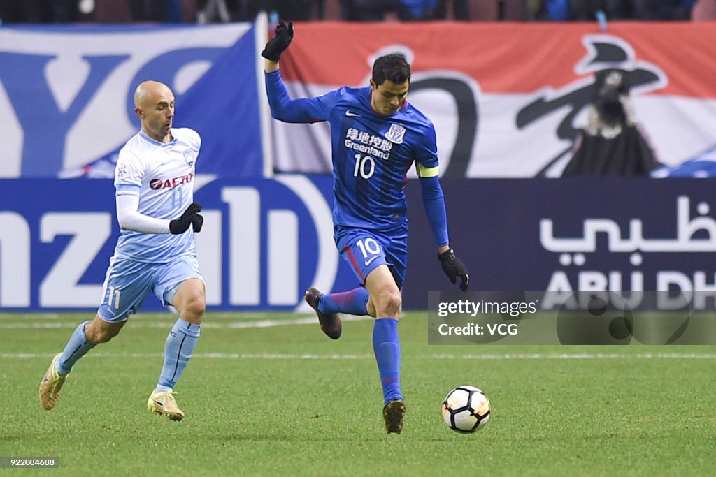 Shanghai Shenhua FC v Sydney FC - AFC Champions League Group H