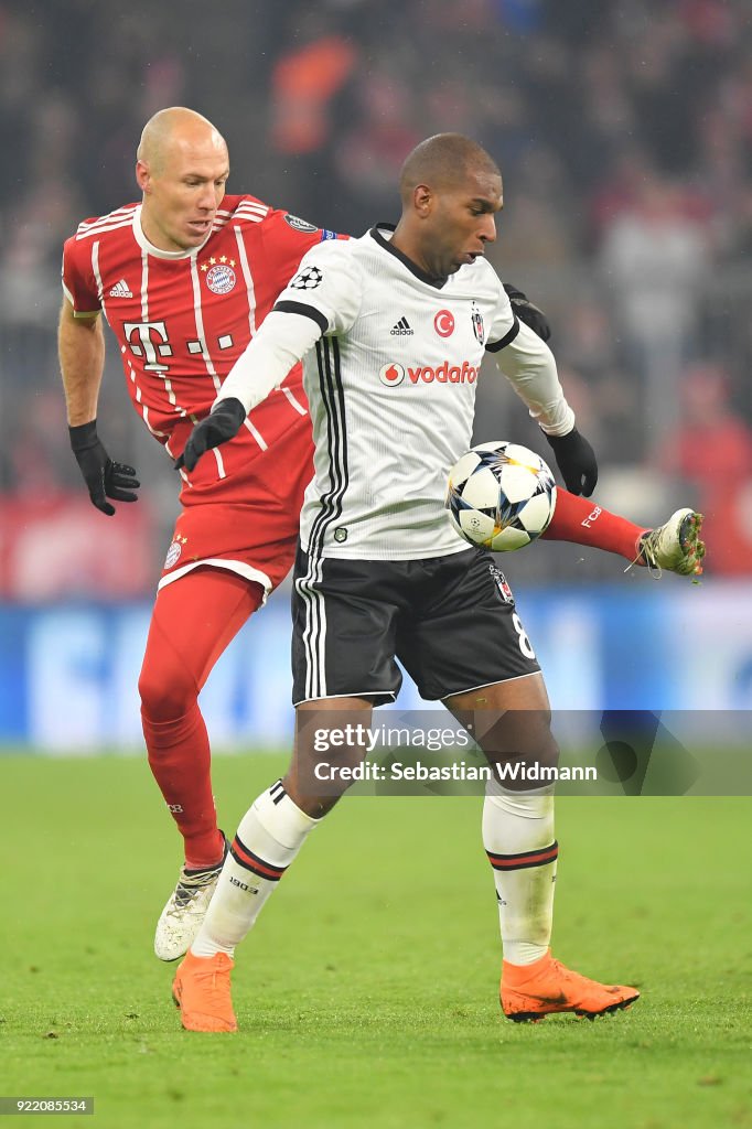 Bayern Muenchen v Besiktas - UEFA Champions League Round of 16: First Leg