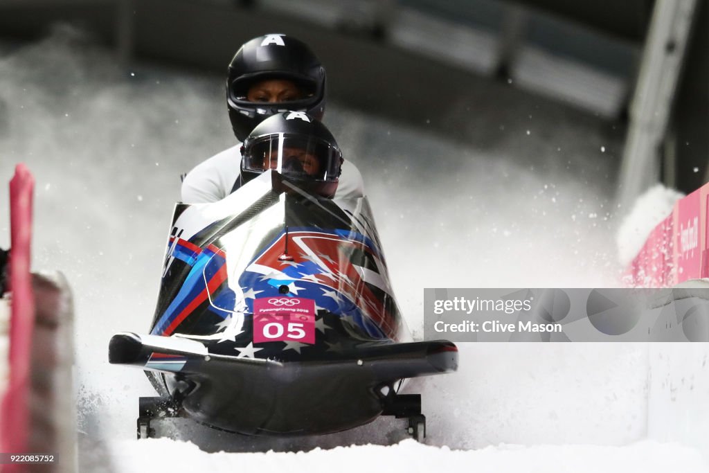 Bobsleigh - Winter Olympics Day 12