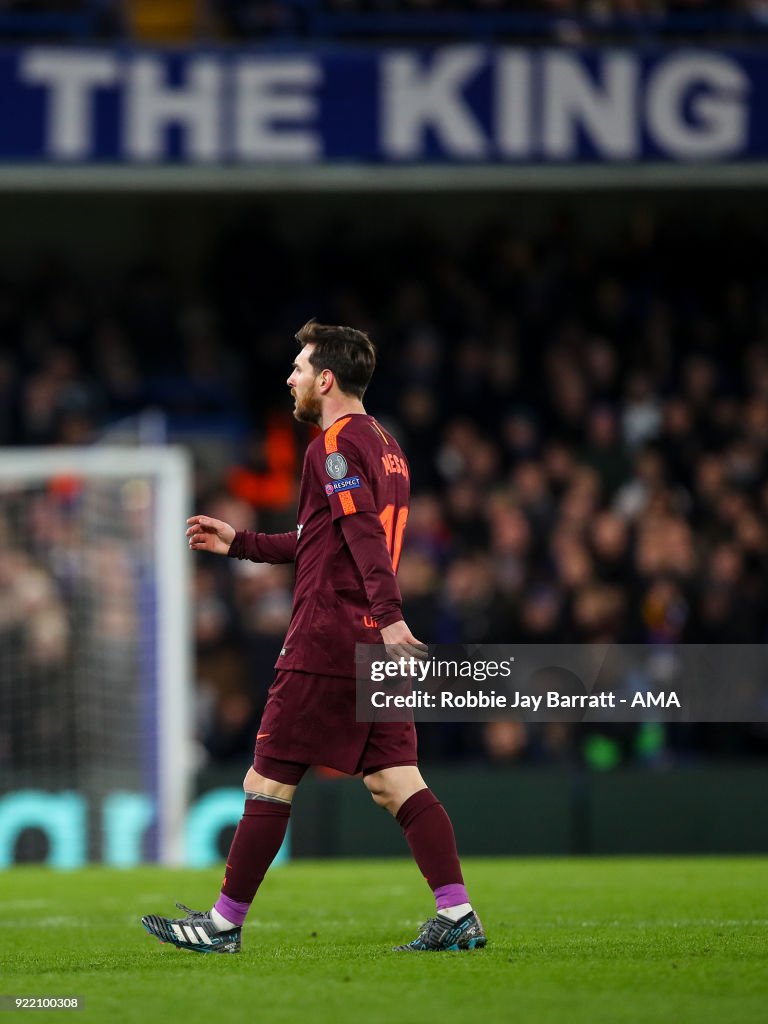 Chelsea FC v FC Barcelona - UEFA Champions League Round of 16: First Leg