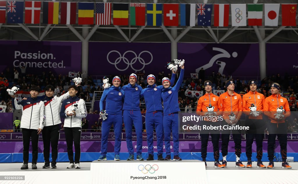 Speed Skating - Winter Olympics Day 12