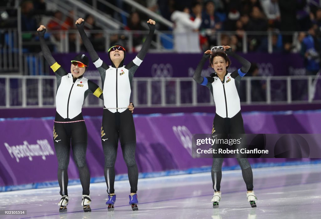 Speed Skating - Winter Olympics Day 12