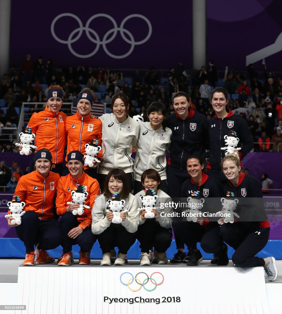 Speed Skating - Winter Olympics Day 12