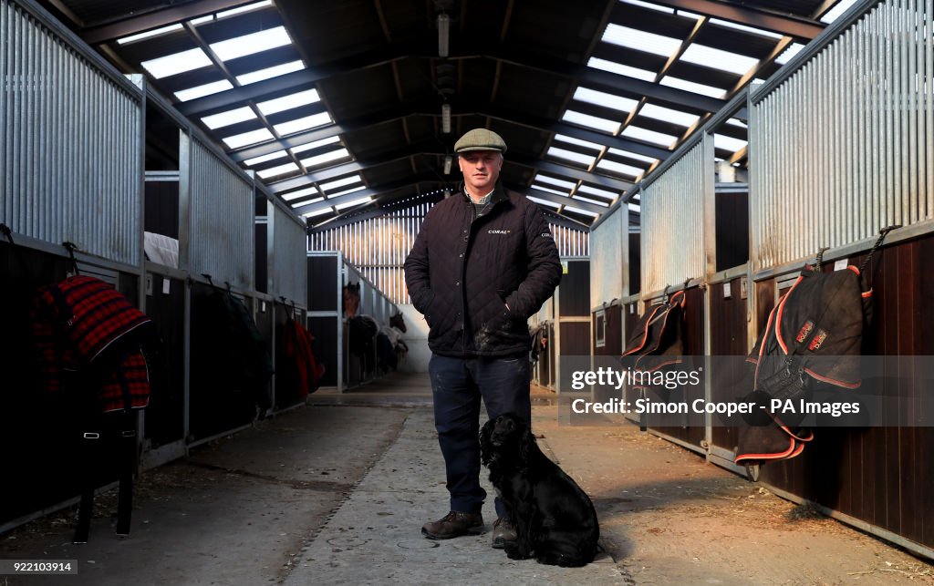 Colin Tizzard Stable Visit - Milborne Port