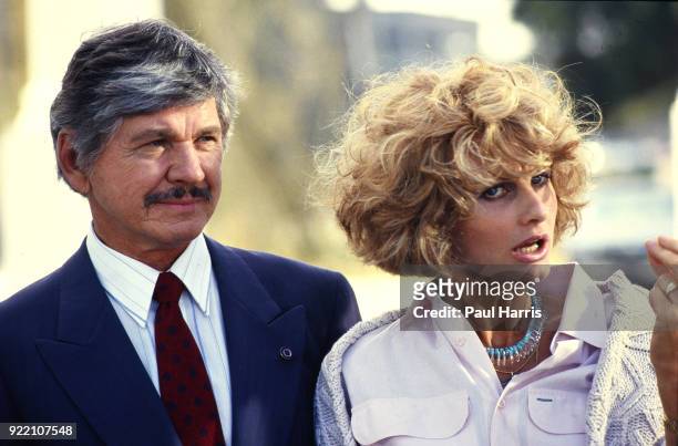 Charles Bronson and Jill Ireland act in the movie Assassination, the last movie she made until she later succumbed to Cancer 1988