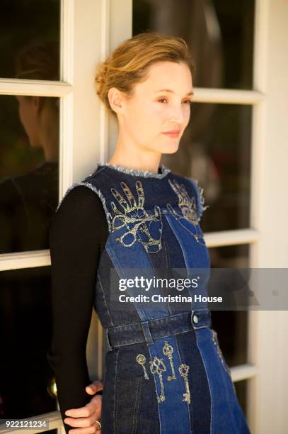 Actress Vicky Krieps is photographed for Los Angeles Times on December 7, 2017 in Beverly Hills, California. PUBLISHED IMAGE. CREDIT MUST READ:...