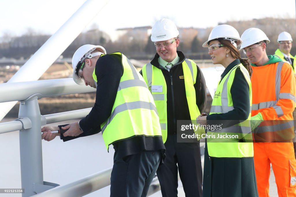 The Duke And Duchess of Cambridge Visit Sunderland