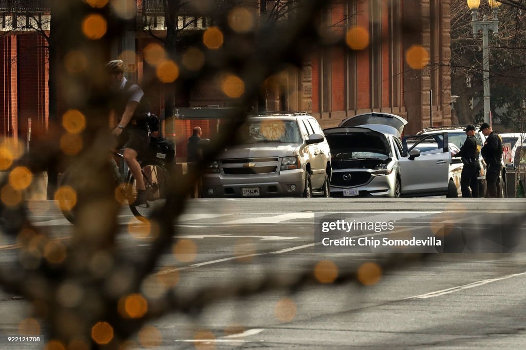 Suspicious Vehicle Inspected Close To White House