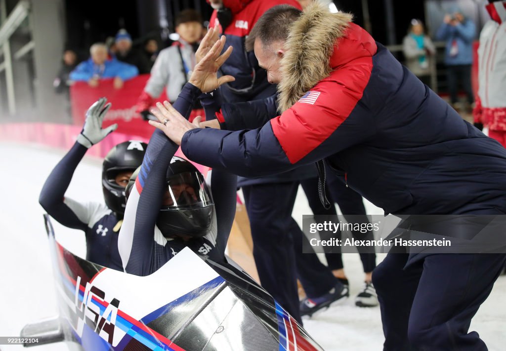 Bobsleigh - Winter Olympics Day 12