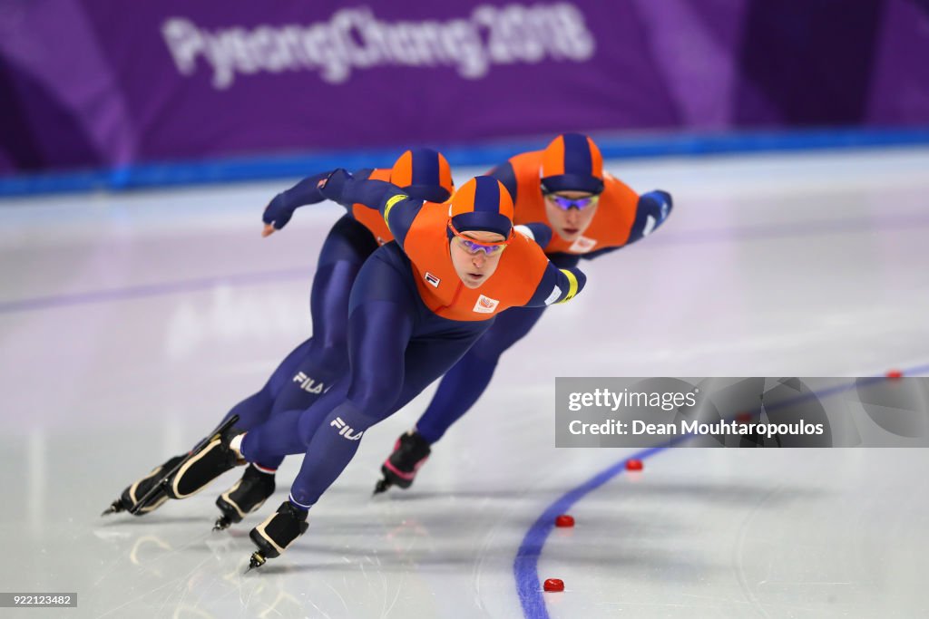 Speed Skating - Winter Olympics Day 12