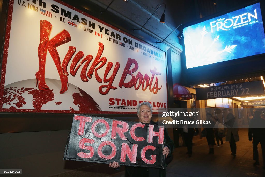 Harvey Fierstein's "Torch Song" Announces Its Broadway Transfer