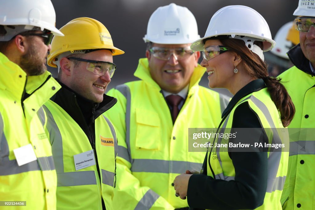 Royal visit to Sunderland