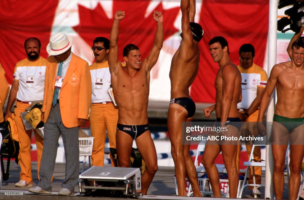 Men's Swimming 4 × 100 Metre Freestyle Relay Competition At The 1984 Summer Olympics