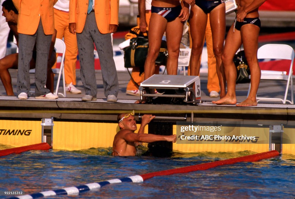 Men's Swimming 4 × 100 Metre Freestyle Relay Competition At The 1984 Summer Olympics