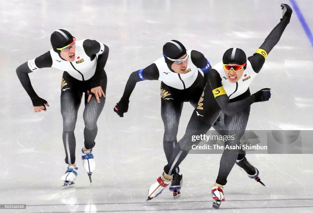 Speed Skating - Winter Olympics Day 12