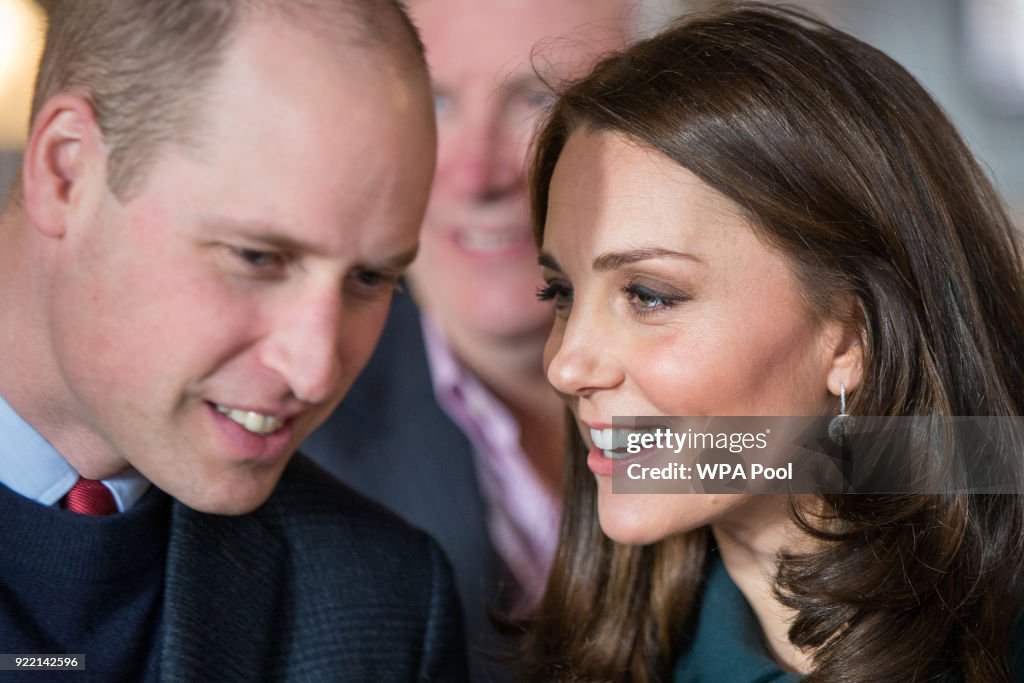 The Duke And Duchess of Cambridge Visit Sunderland