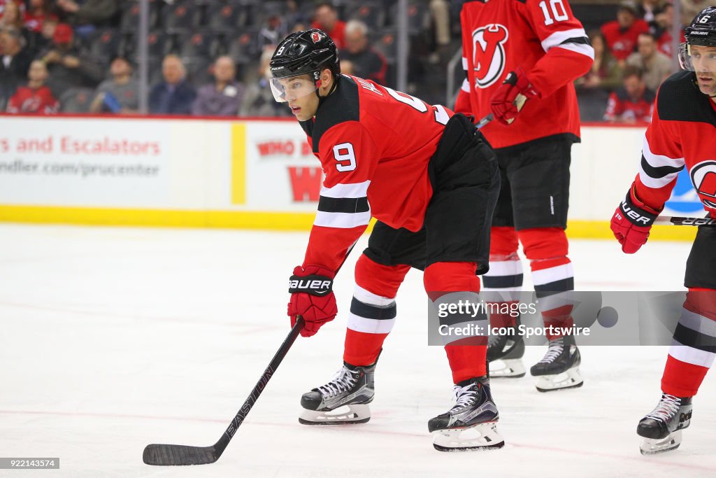 NHL: FEB 20 Blue Jackets at Devils